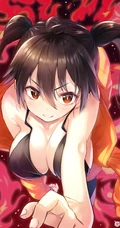 气质动漫少女少女崇宫澪图片图集，最受欢迎的国外二次元气质女生