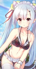 气质动漫少女少女崇宫澪图片图集，最受欢迎的国外二次元气质女生
