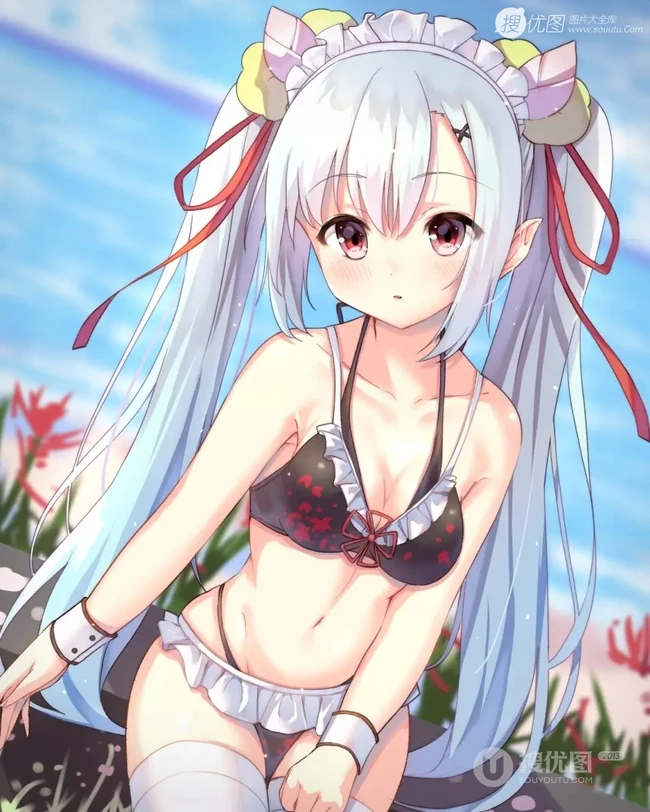 气质动漫少女少女崇宫澪图片图集，最受欢迎的国外二次元气质女生