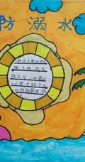 防溺水安全教育手抄报，小学生防溺水安全教育手抄报设计图片