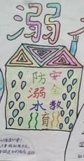 防溺水安全教育手抄报，小学生防溺水安全教育手抄报设计图片