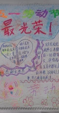 迎五一，爱劳动，10张迎接劳动节手抄报设计图片作品欣赏