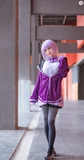 清纯校服袜装女生COS校园少女摄影图片
