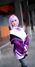 清纯校服袜装女生COS校园少女摄影图片