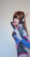 cosplay鉴赏高颜值女生COS《守望先锋》游戏角色摄影图片