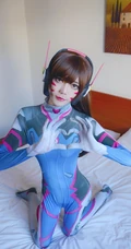 cosplay鉴赏高颜值女生COS《守望先锋》游戏角色摄影图片