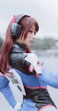 室外女生cosplay&ldquo;守望先锋&rdquo;主角鉴赏第二弹人像摄影图片