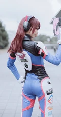 室外女生cosplay&ldquo;守望先锋&rdquo;主角鉴赏第二弹人像摄影图片