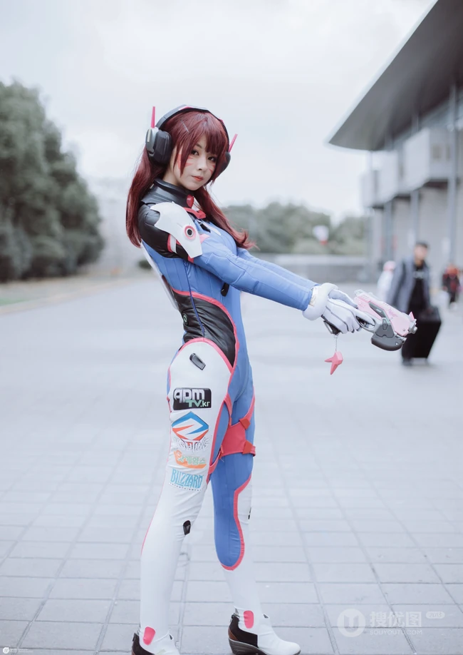 室外女生cosplay&ldquo;守望先锋&rdquo;主角鉴赏第二弹人像摄影图片