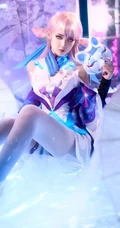 绝美女神COSPLAY神还原王者荣耀&ldquo;貂蝉&rdquo;手机壁纸