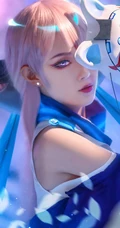 绝美女神COSPLAY神还原王者荣耀&ldquo;貂蝉&rdquo;手机壁纸