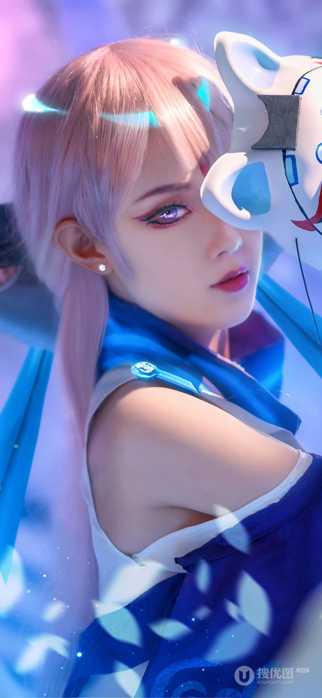 绝美女神COSPLAY神还原王者荣耀&ldquo;貂蝉&rdquo;手机壁纸