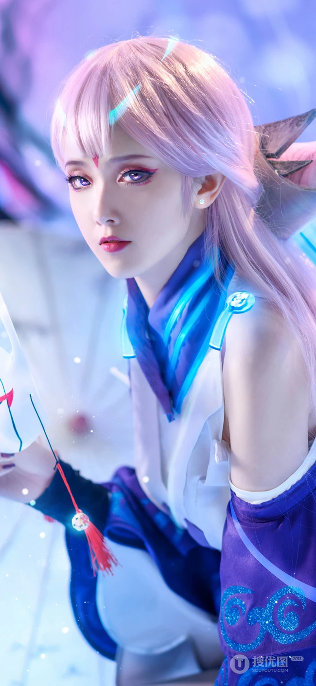 绝美女神COSPLAY神还原王者荣耀&ldquo;貂蝉&rdquo;手机壁纸