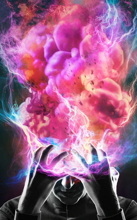很有创意的一组烧脑，压力大等手机壁纸