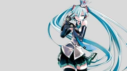 桌面要精彩动漫壁纸最好用，动漫二次元人物初音未来桌面壁纸