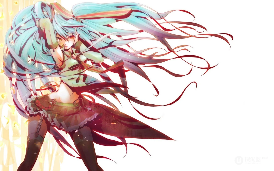 桌面要精彩动漫壁纸最好用，动漫二次元人物初音未来桌面壁纸