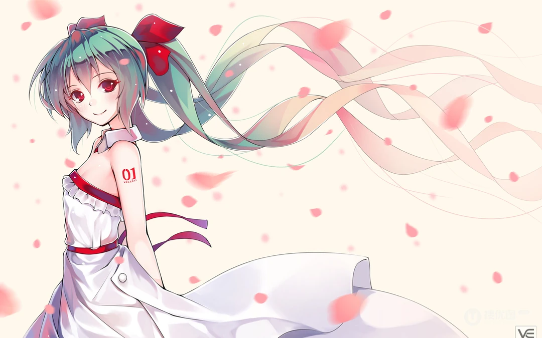 桌面要精彩动漫壁纸最好用，动漫二次元人物初音未来桌面壁纸