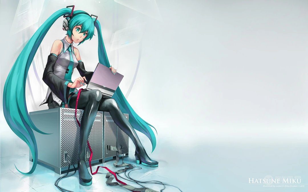 初音未来电脑壁纸合集，这一套我用了半年