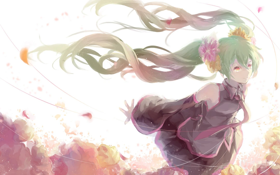 初音未来电脑壁纸合集，这一套我用了半年