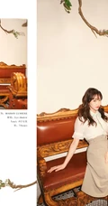 宣璐气质优雅白衣旗袍装杂志写真封面图片