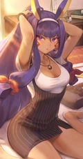 大眼动漫紫发兔女郎等插画高清手机壁纸4月27日更新