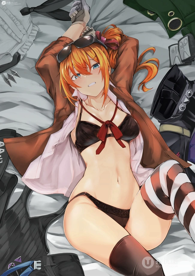二次元动漫插画酷女生推荐