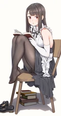 二次元动漫插画酷女生推荐