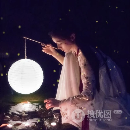 提纸灯笼的古风少女，仙气的汉服女生头像4月27日合集
