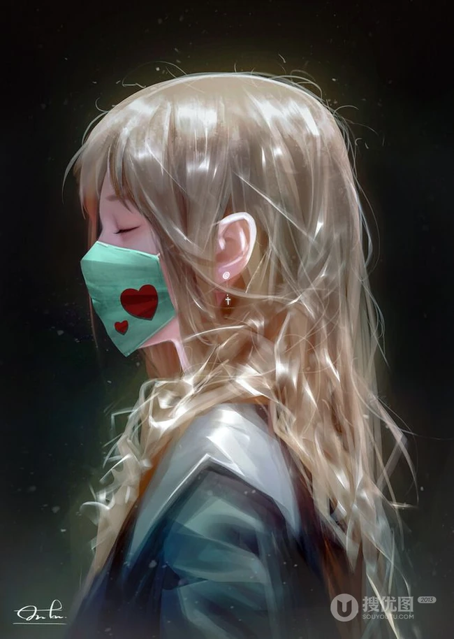 惟妙惟俏，精致唯美的欧女生生人物插画，画师《razaras》板绘人物作品