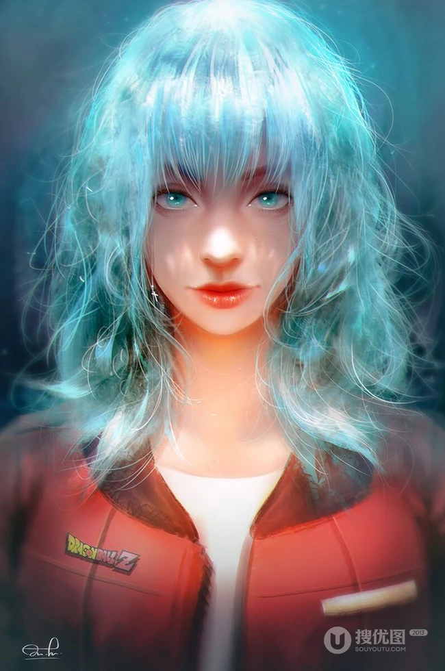 惟妙惟俏，精致唯美的欧女生生人物插画，画师《razaras》板绘人物作品