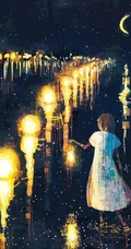 超美小女孩人物插画，奇妙又美好的幻想，画师しまざきジョゼ作品集