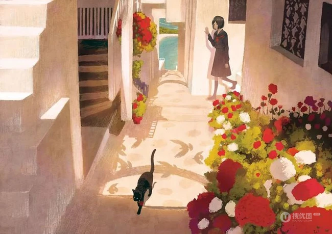 超美小女孩人物插画，奇妙又美好的幻想，画师しまざきジョゼ作品集