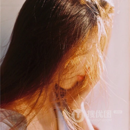 不露脸真人女生侧颜伤心心情高清QQ头像