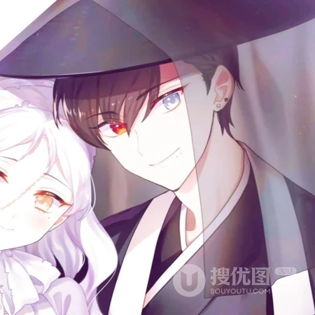 手绘动漫情侣男女生情侣头像4.28更新