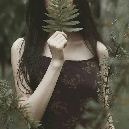不露脸个性唯美摄影风QQ女生头像