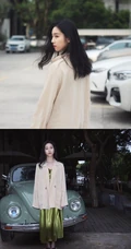 纯少女葛施敏户外街拍写真美照