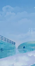 白杨、晚风、风筝、月见等唯美带字场景插画手绘带字美图