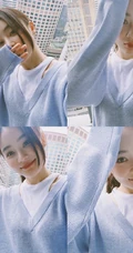 袁姗姗微博4月28日晒氧气感满满美照