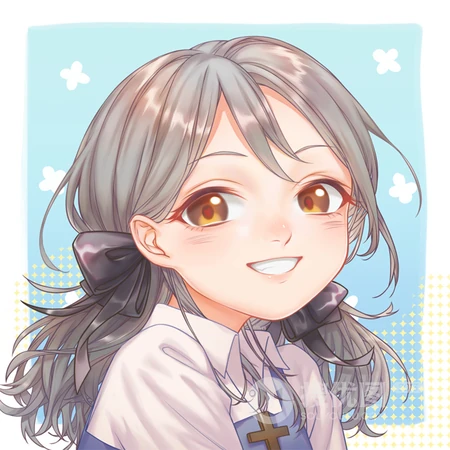 唯美动漫女生，少女手绘插画头像套图