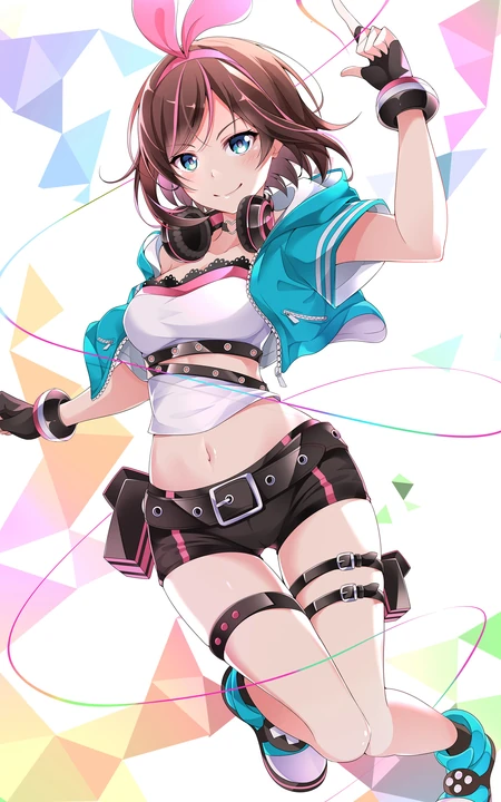 超可爱小清新的动漫兔女郎美女手机壁纸