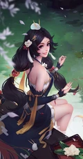 三国杀动漫人物皮肤原画图片，策略卡牌桌面游戏三国杀精致皮肤图片