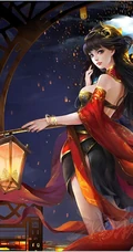 三国杀动漫人物皮肤原画图片，策略卡牌桌面游戏三国杀精致皮肤图片