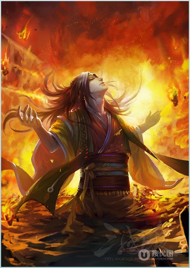 三国杀动漫人物皮肤原画图片，策略卡牌桌面游戏三国杀精致皮肤图片
