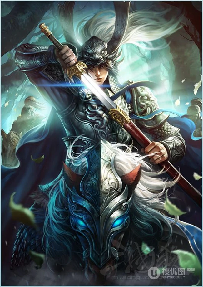 三国杀动漫人物皮肤原画图片，策略卡牌桌面游戏三国杀精致皮肤图片