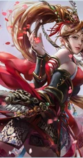三国杀动漫人物皮肤原画图片，策略卡牌桌面游戏三国杀精致皮肤图片