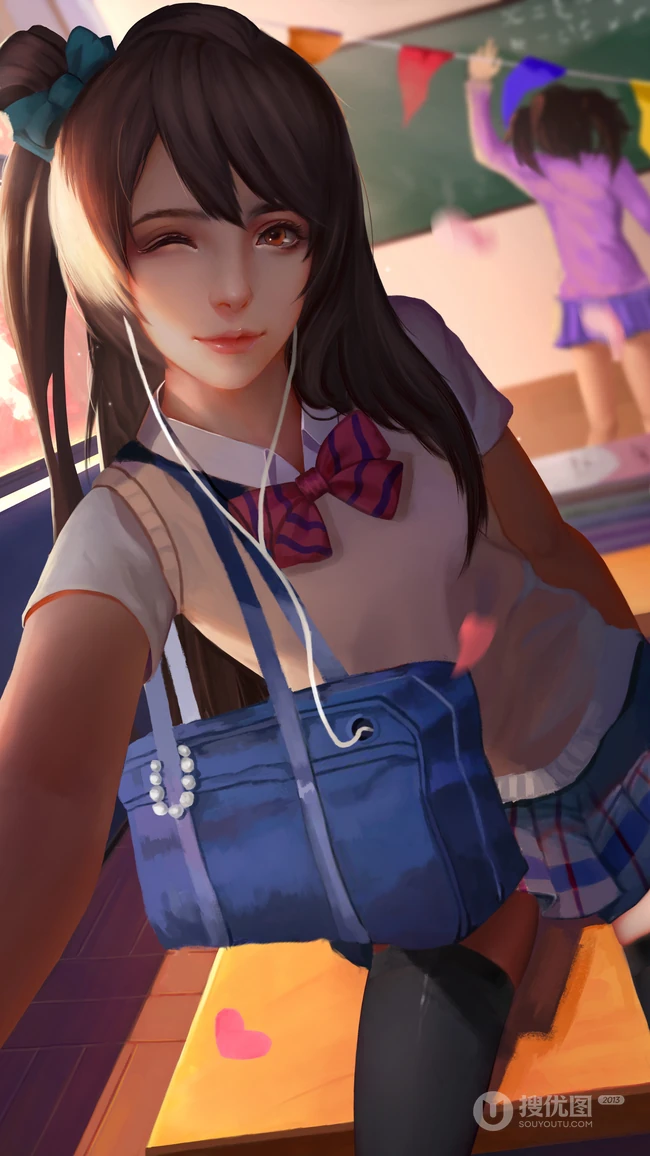 二次元女生创意插画动漫手机壁纸4月30日推荐