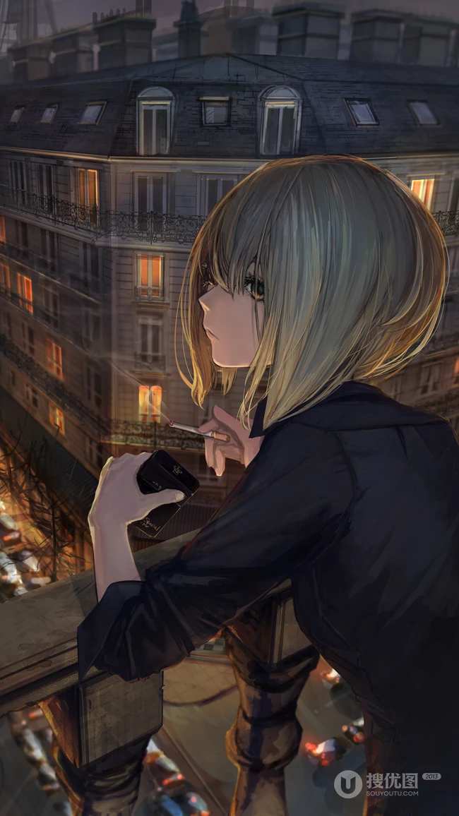 二次元女生创意插画动漫手机壁纸4月30日推荐