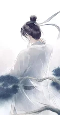 唯美如画古风女生，美人背影手绘图片，可做手机壁纸古风美图