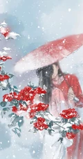 唯美如画古风女生，美人背影手绘图片，可做手机壁纸古风美图