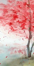 唯美中国风特色的场景插画美图，美轮美奂的古风特色场景